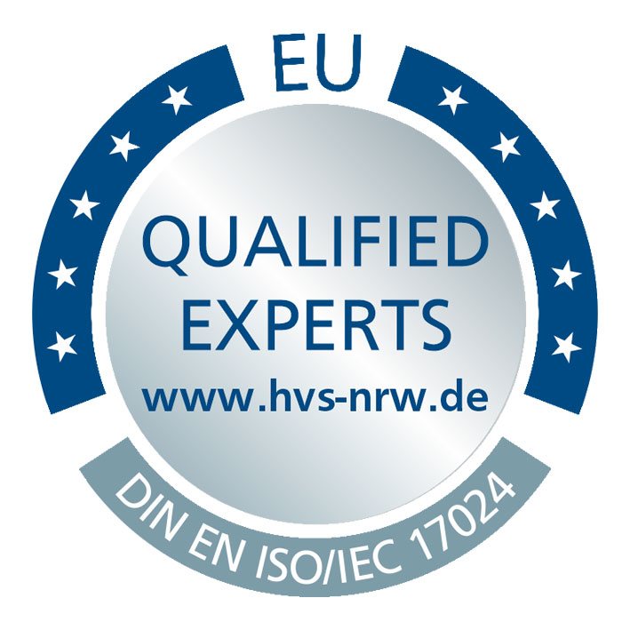 Personenzertifizierter Sachverständiger für Bau- und Versicherungsschäden (Euro-Zert)